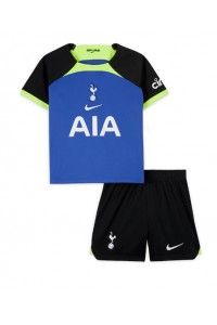 Tottenham Hotspur Babyklær Borte Fotballdrakt til barn 2022-23 Korte ermer (+ Korte bukser)